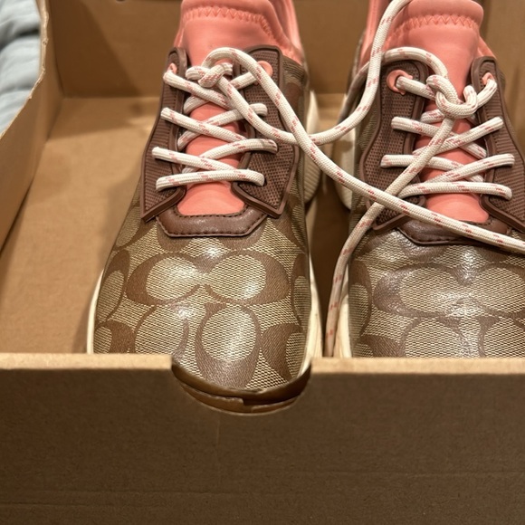 Enjoy these stylish Coach Sneakers great for hiking/or running errands - Picture 2 of 3